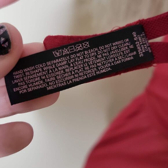 Victorias Secret Lace Sheer Underwire Corset Top With Garter Tabs 36D - Picture 6 of 15